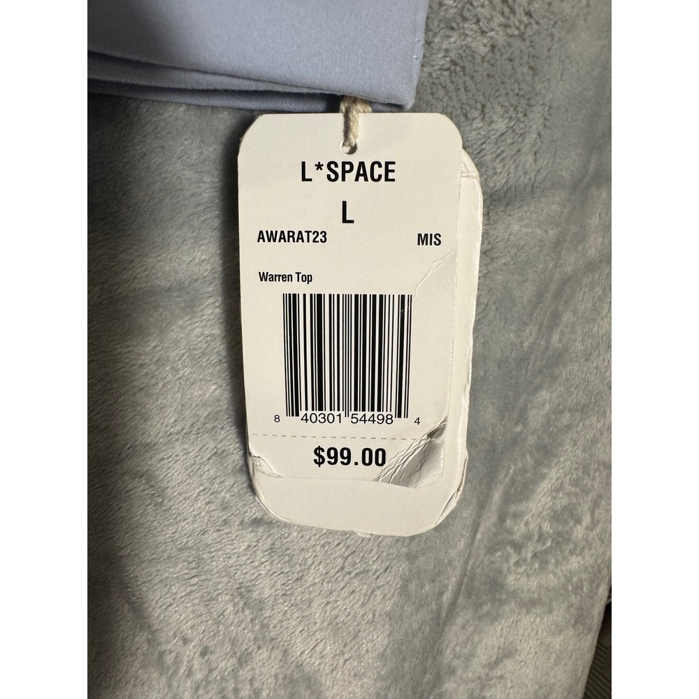 L*Space Active Warren Top and Riggs Skort Set Light Blue Tennis Golf Outfit NWT - Picture 4 of 16